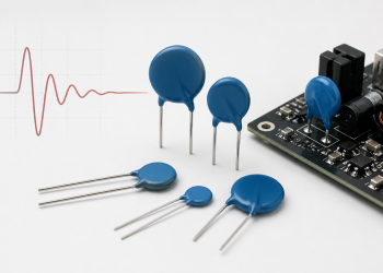 Blue radial metal-oxide varistors used for transient overvoltage protection