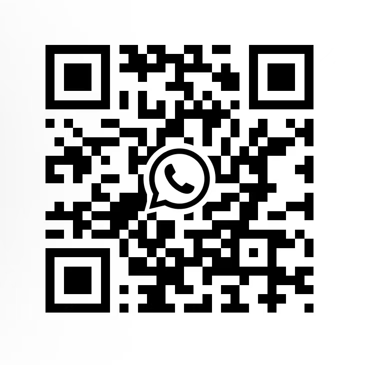 WhatsApp QR code for contacting UBAEC
