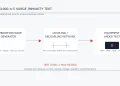 IEC 61000-4-5 combination-wave surge test chain from generator through coupling network to equipment under test