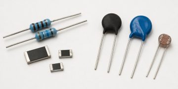 Linear fixed resistors compared with NTC thermistor, MOV varistor and photoresistor