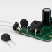 Black disc NTC inrush current limiter installed in series at a power supply input