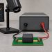 Single shielded power inductor in a conceptual current and non-contact thermal validation fixture
